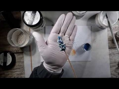 #diy #how to #embellishments  #Glitzerstäbe