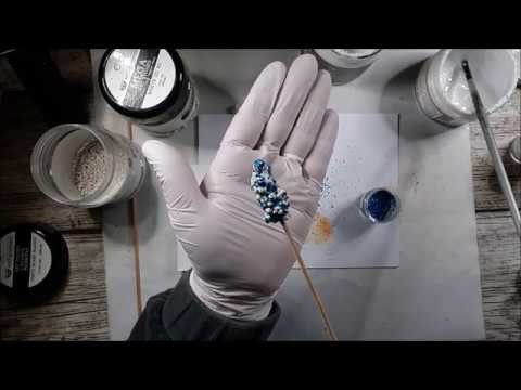 #diy #how to #embellishments  #Glitzerstäbe