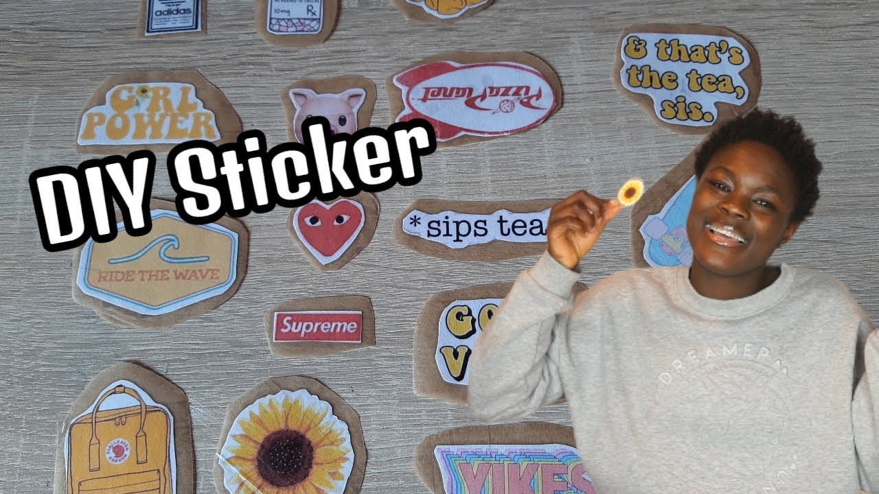 DIY Sticker ohne Sticker Papier | Sticker selber machen | JamesinaKelly ????