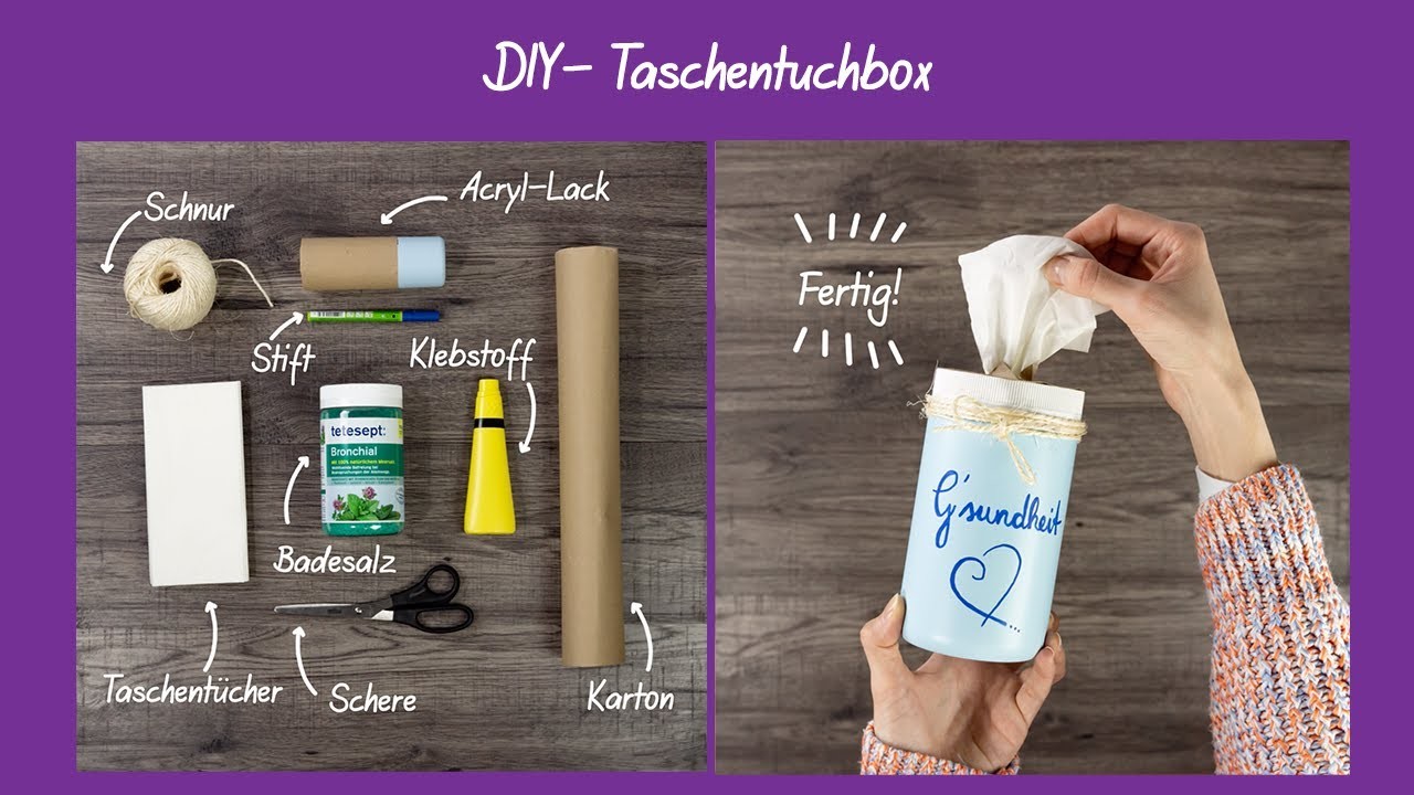 DIY-Taschentuchbox