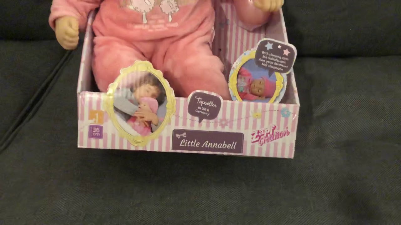 Ersteindruck: Puppe Baby Annabell für DIY Kleidung. Nähen