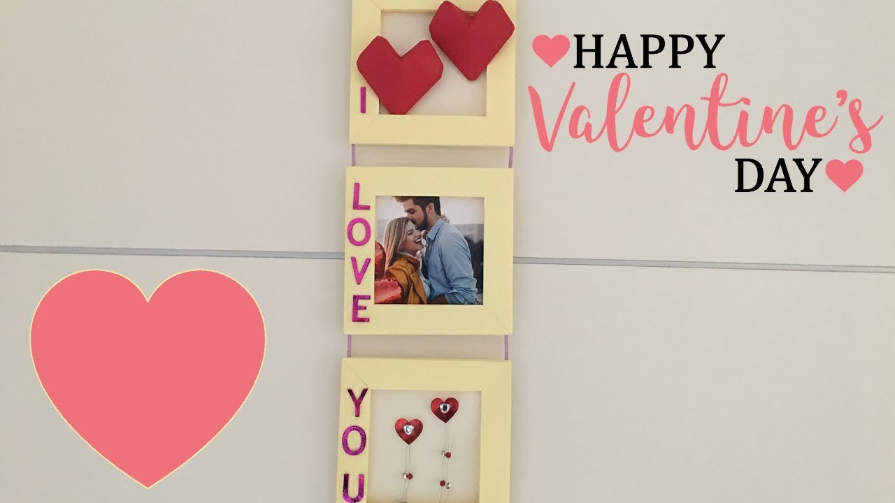 Fotos im Papierrahmen für den Valentinstag | DIY Idee für den Valentinstag TEIL 1