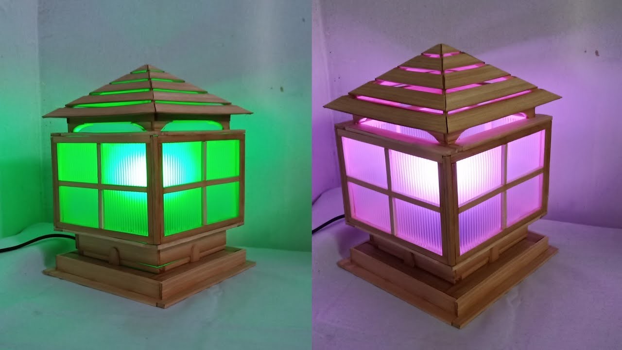 Lampion unik modern dari bambu || bamboo lanterns || 65