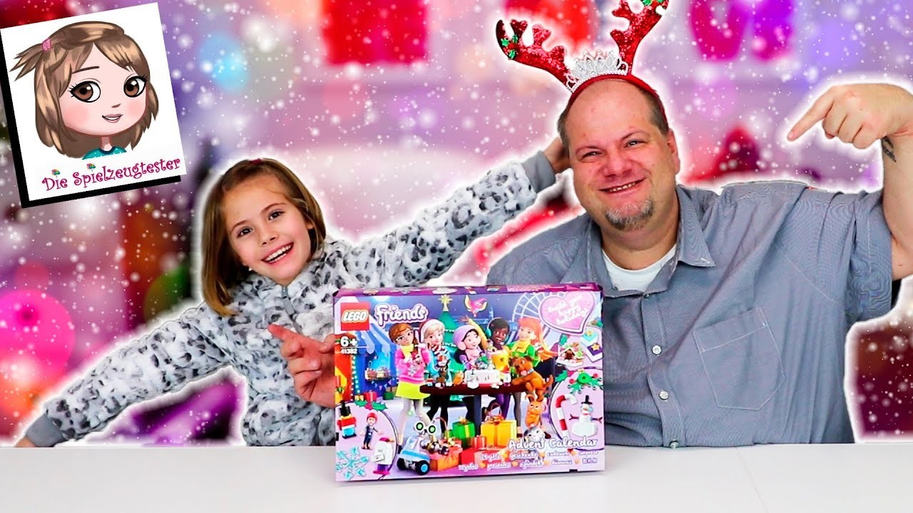 LEGO FRIENDS ADVENTSKALENDER ???? Weihnachtliche Geschenke - 24 Türchen auf einmal öffnen - Unboxing