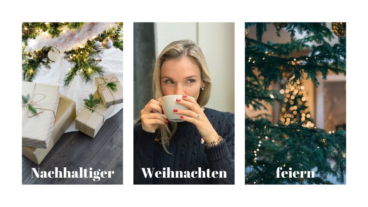 ☃️Nachhaltige Ideen für euer Weihnachten ???? Geschenke, Baum und Festmahl