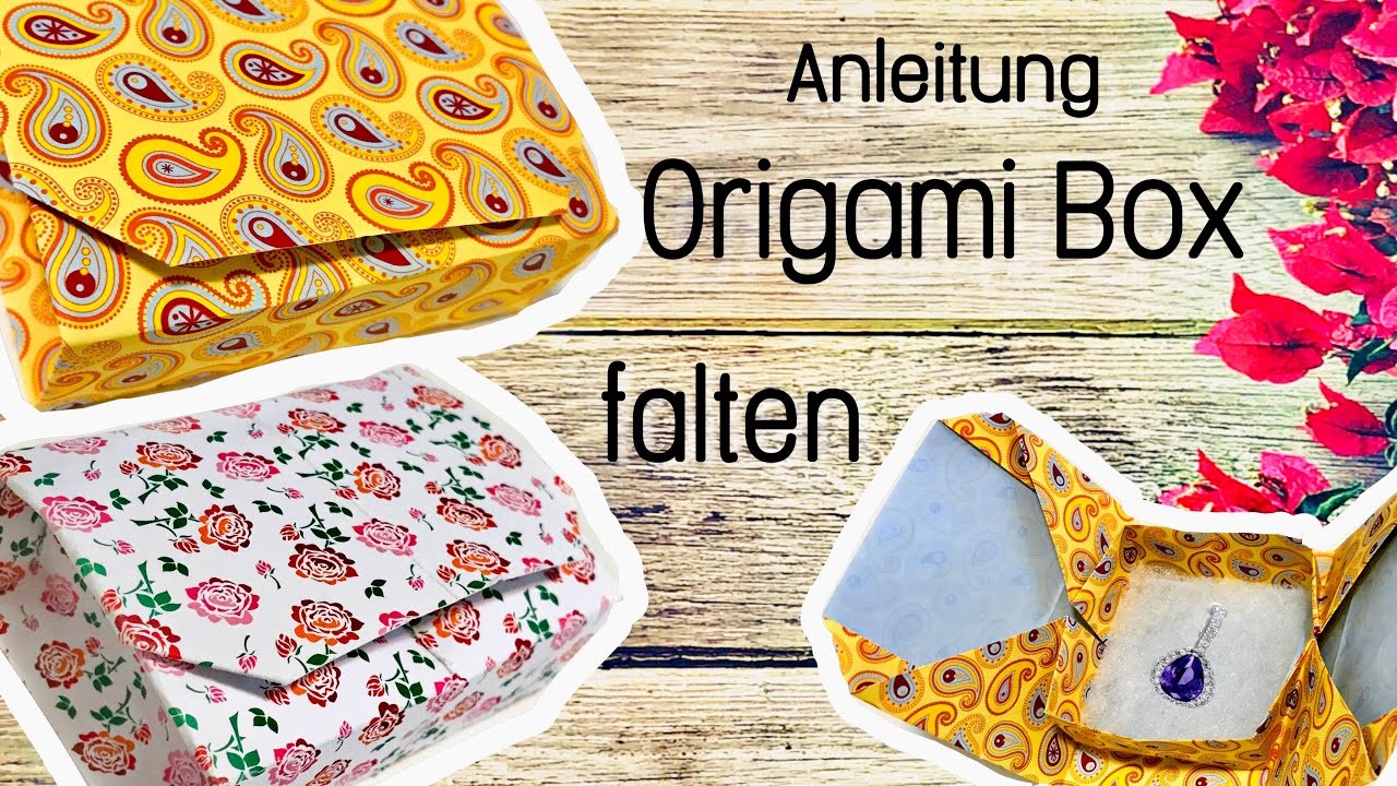 Origami Schachtel - Geschenkbox (Anleitung) | GEFALTEN