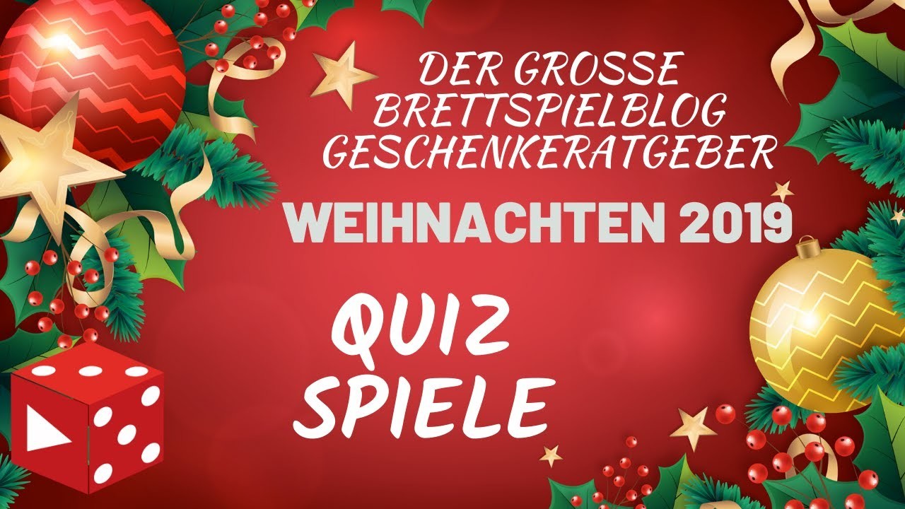 Quiz Spiele 2019 - Der große Brettspielblog Geschenke Ratgeber Weihnachten. Silvester