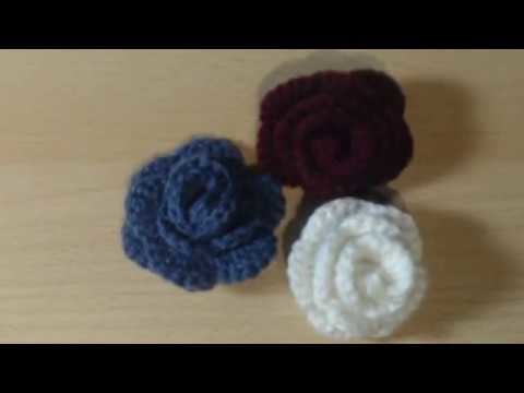 Rosenblüten häkeln