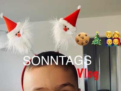 Sonntags-Vlog. Plätzchen backen. erste Weihnachtsdeko. Familytime