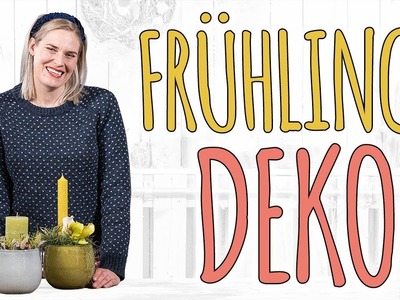 TISCHDEKO FÜR DEN FRÜHLING - DIY