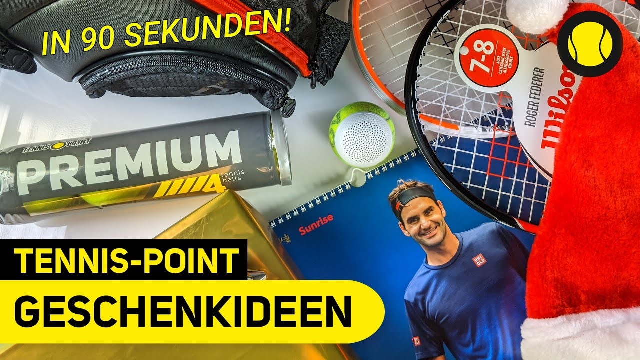 Top Geschenkideen in 90 Sekunden | Tennis-Point