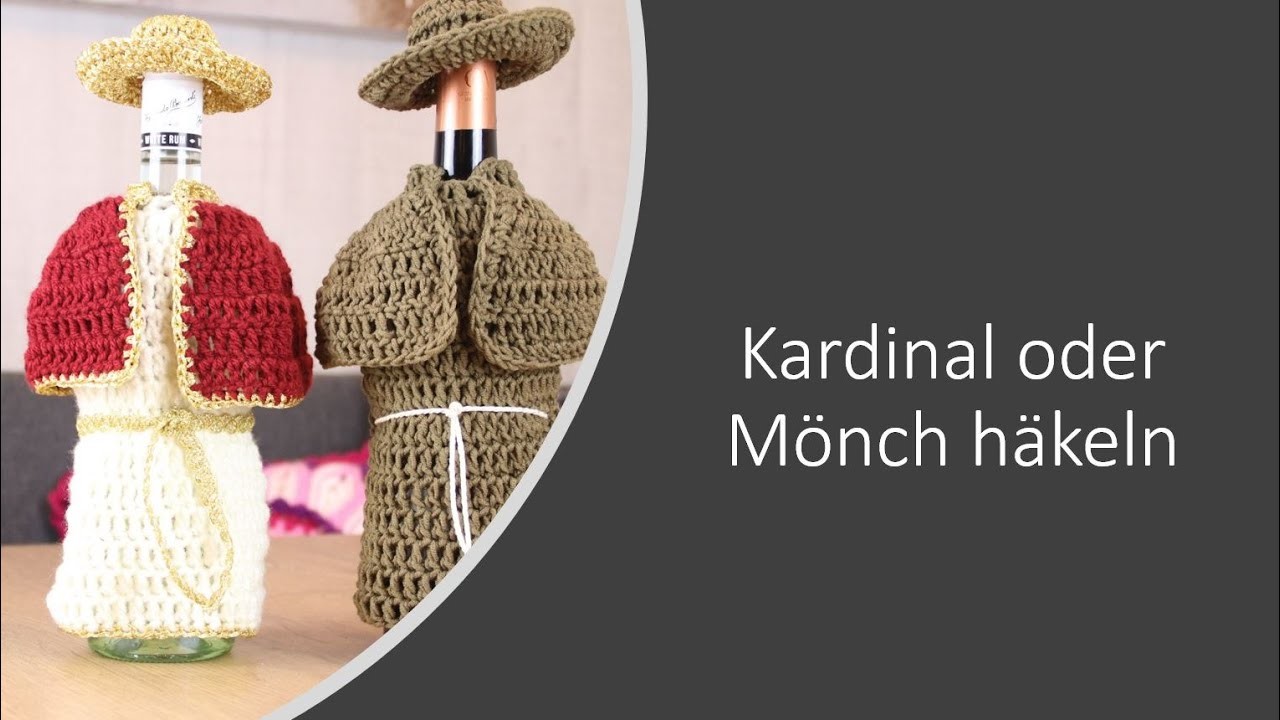 Tutorial Kardinal oder Mönch häkeln
