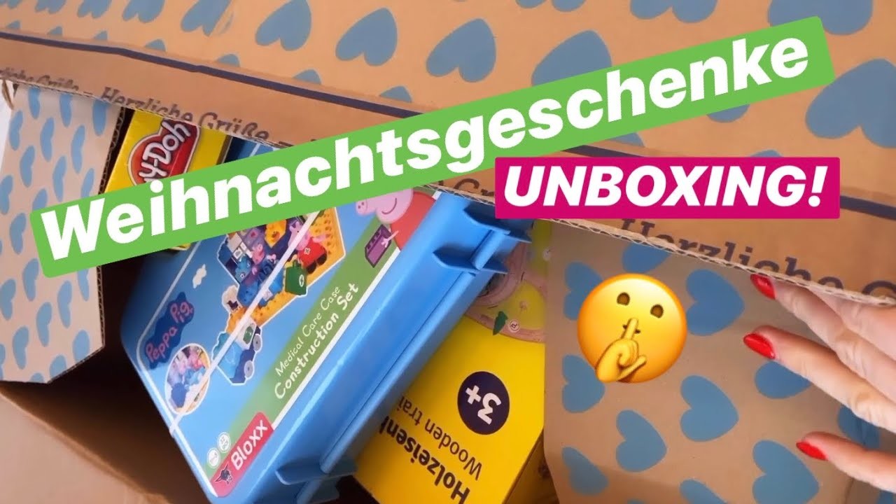 Weihnachtsgeschenke UNBOXING! Das bekommen meine Mädels!  MyToys