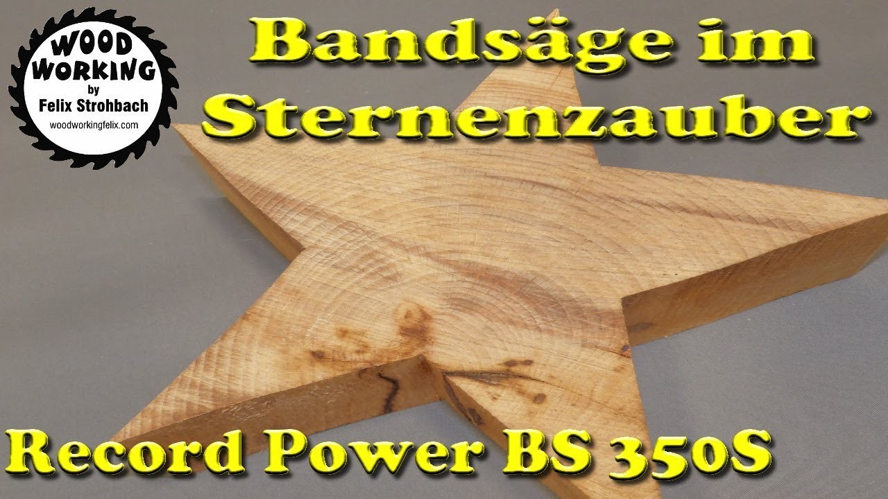 Bandsäge im Sternenzauber Record Power