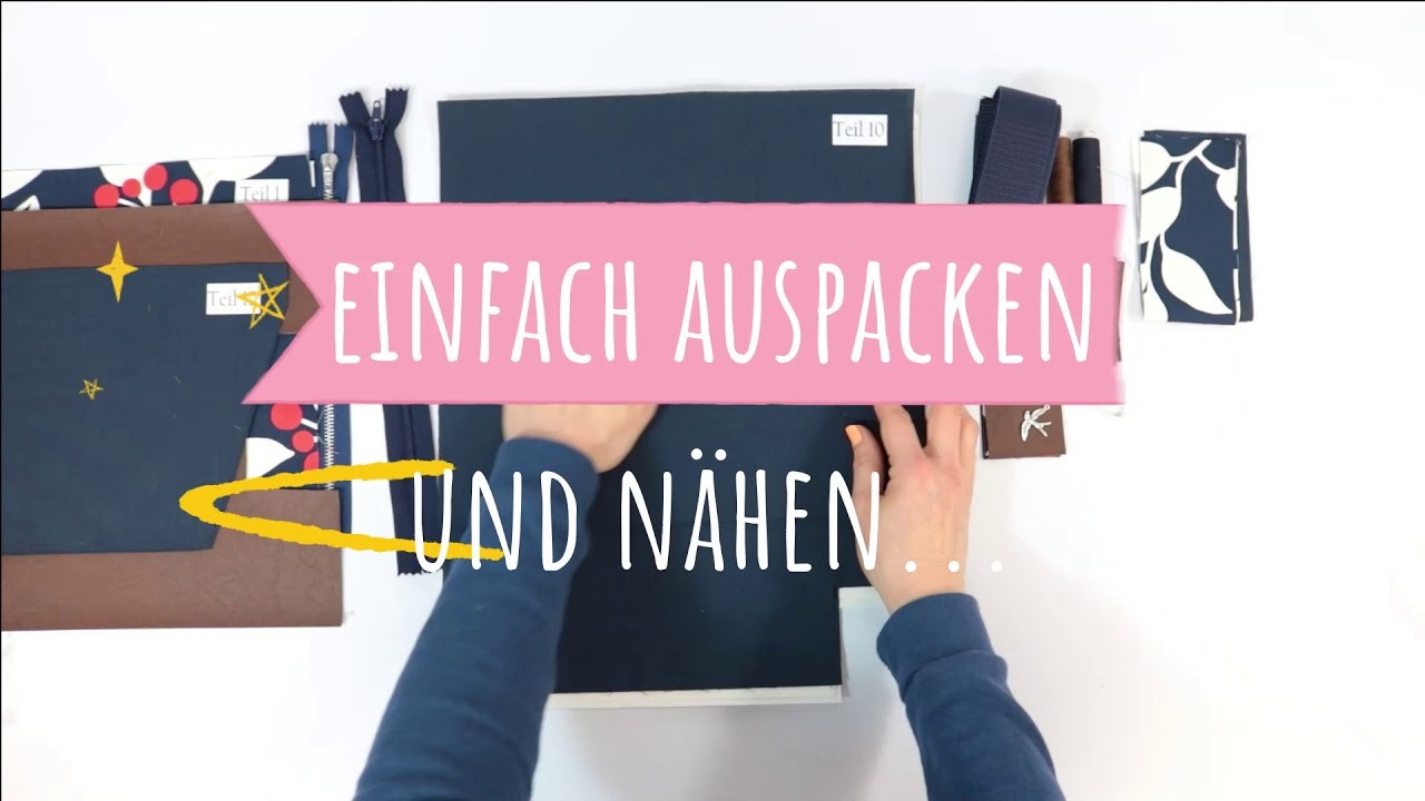 Die Smaragd Taschen Nähbox