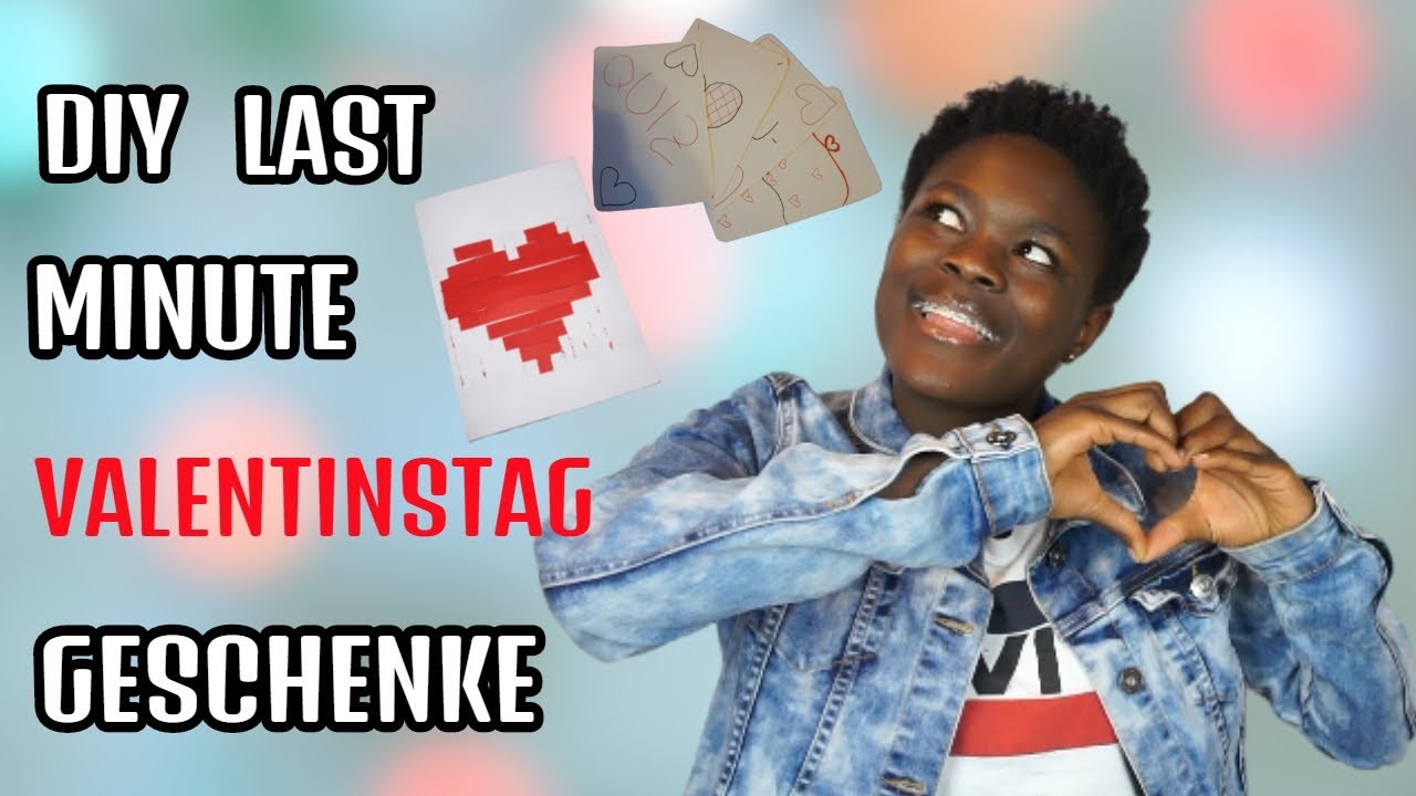 DIY LAST MINUET VALENTINSTAG GESCHENK 2020 | JamesinaKelly????????????
