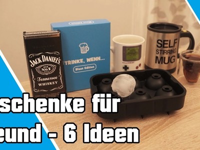 Geschenke für Freund - 6 Geschenkideen für deinen Freund ????