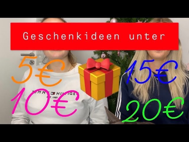 GESCHENKIDEEN UNTER 5€.10€.15€.20€ #VLOGMAS10 | MaLena