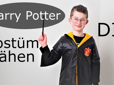 Harry Potter Kostüm nähen - Faschingskostüm DIY - Tutorial