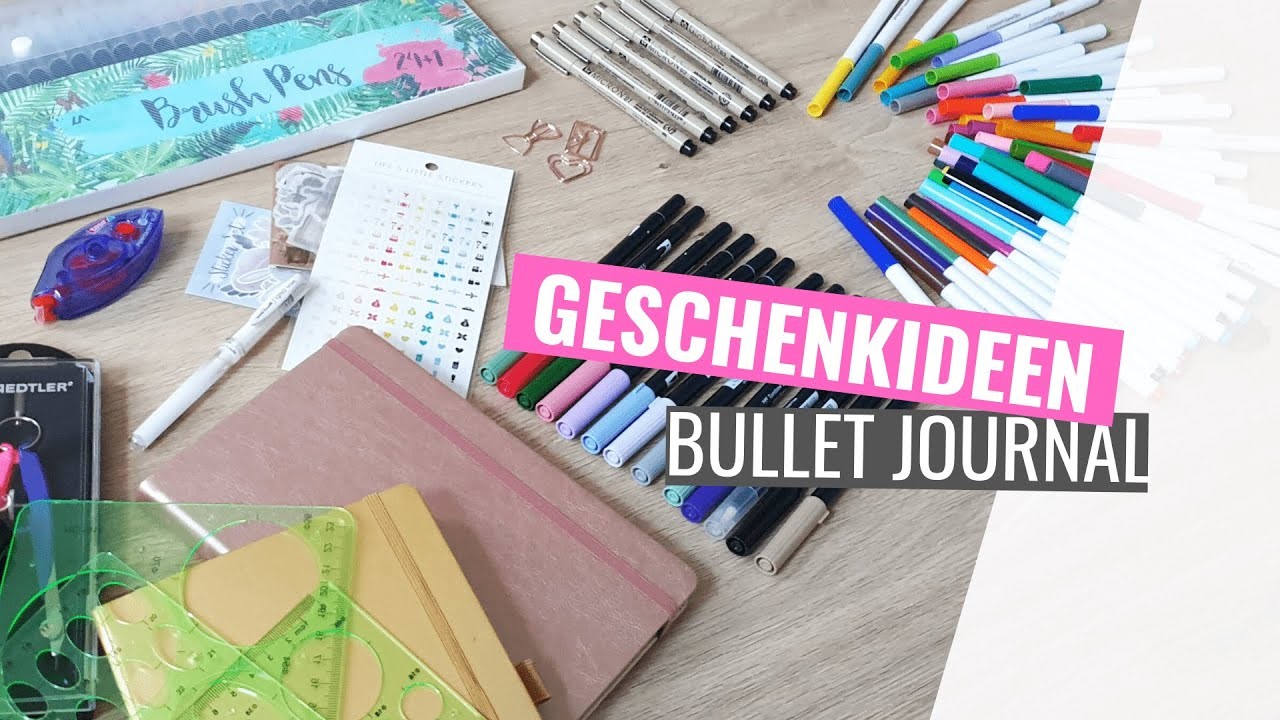 Last Minute Bullet Journal Geschenkideen