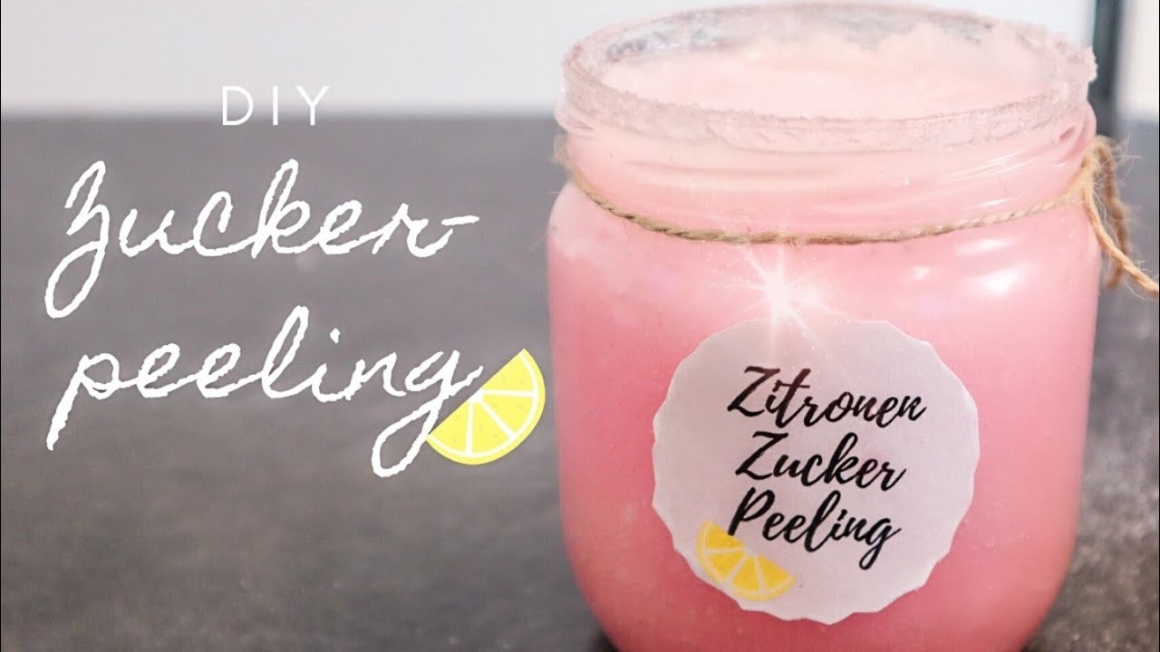 Peeling selber machen | DIY Zitronenzuckerpeeling