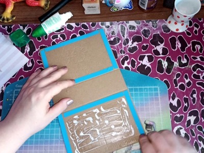 Watch me Craft Mini Album Schritt für Schritt Teil 1 (der Außenteil )