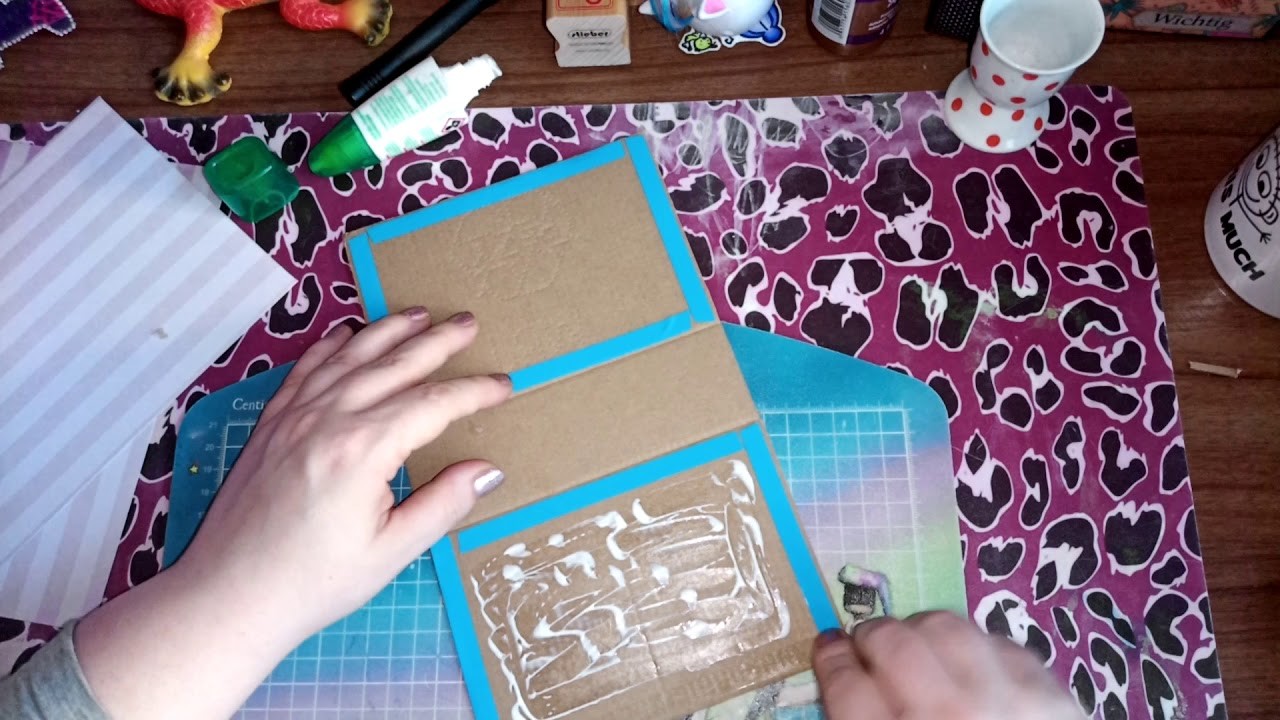 Watch me Craft Mini Album Schritt für Schritt Teil 1 (der Außenteil )