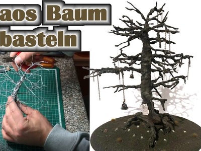 Wie bastelt man einen Chaos Baum aus Draht - Bastel Tutorial
