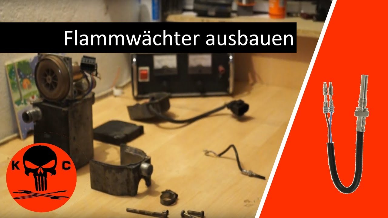 Zuheizer zerlegen Flammwächter ausbauen D3Wz DIY #T4 #Camperumbau