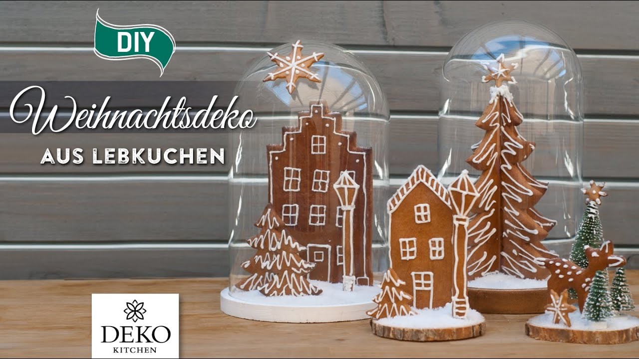 DIY: süße Weihnachtsdeko aus Lebkuchen selbermachen [How to] Deko Kitchen