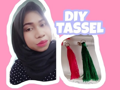 DIY TUTORIAL CARA MEMBUAT TASSEL
