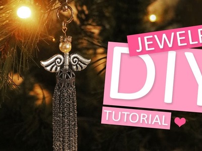 DIY Tutorial - Weihnachtsengel mit Ketten - Machen Sie Ihren eigenen Schmuck