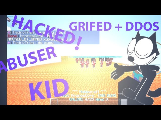 GRIFANDO NOBB CRAFT + DDOS ^ BY: KRONOS