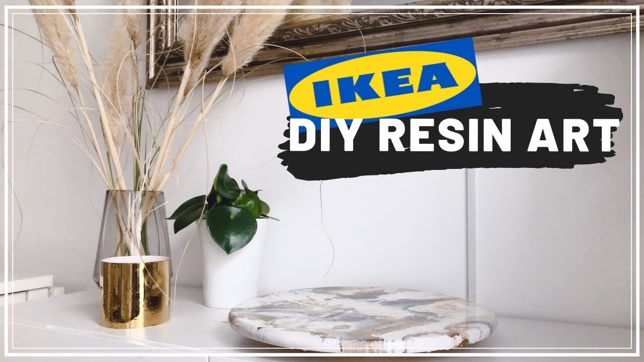 IKEA DIY Resin Art Snudda (Hack , Tutorial einfach)