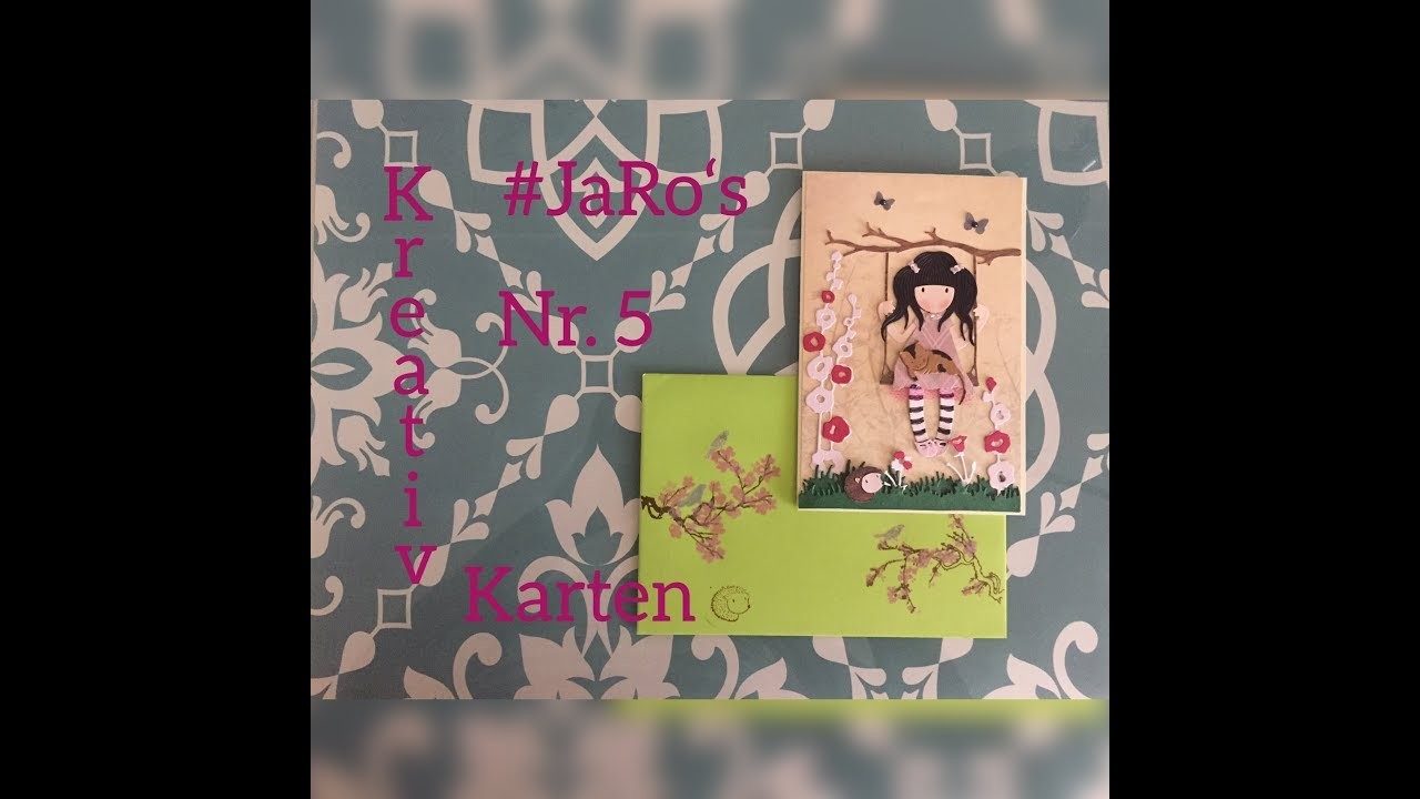 #JaRo'sKreativKarten 5. watch me craft