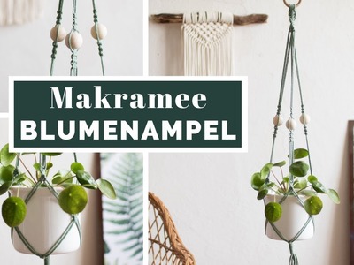 Makramee Blumenampel selber machen | *EASY* DIY TUTORIAL | muckout.de