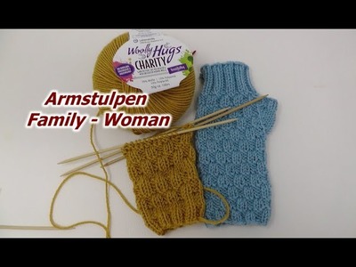 Armstulpen Family - Woman - Easy Stricken