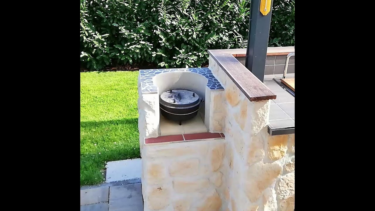 Die Outdoorküche - Dutch Oven Feuerstelle - Steakthat.com