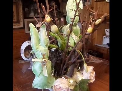 DIY-BETON: beleuchtete Oster & Frühling BLUMEN DEKO , in Upcycling & MEHR :))