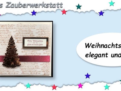 Elegante Tannenbaum-Karte ~ Stampin´Up ! ~