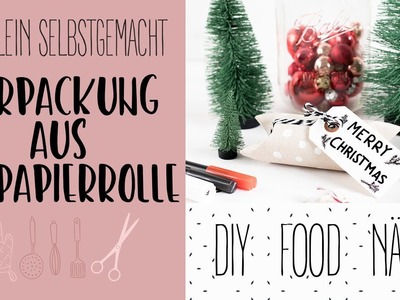 Klopapierrolle mit Pünktchen als Geschenkverpackung