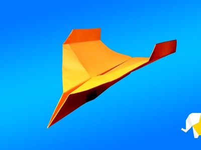 Paper Airplane - Papierflugzeug - Papierflieger falten basteln - Instructions - Tutorial