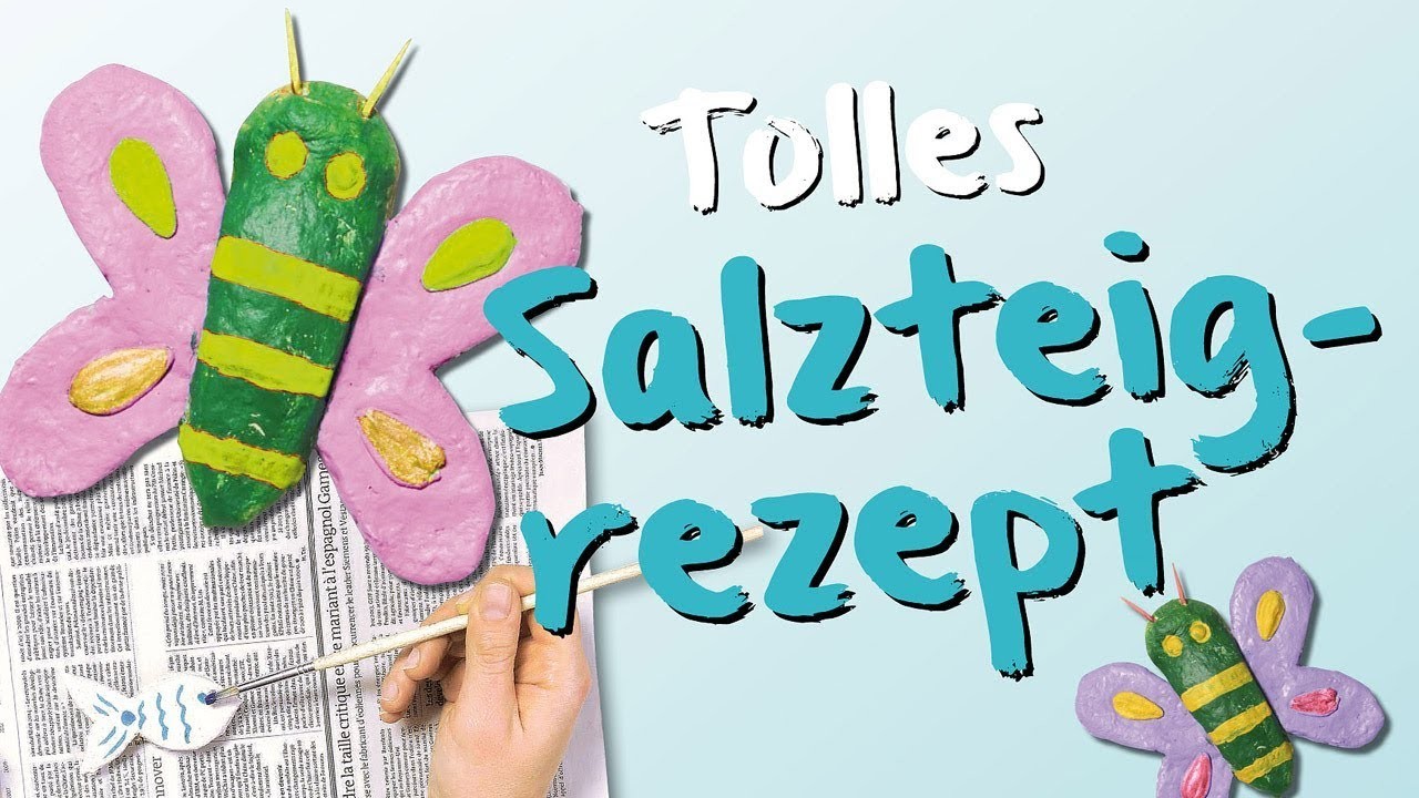 Salzteig Rezept - So gelingt es!