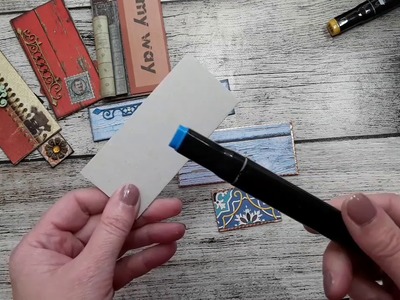 #Upcycling - Aus Graupappe eigene Chipboard's basteln