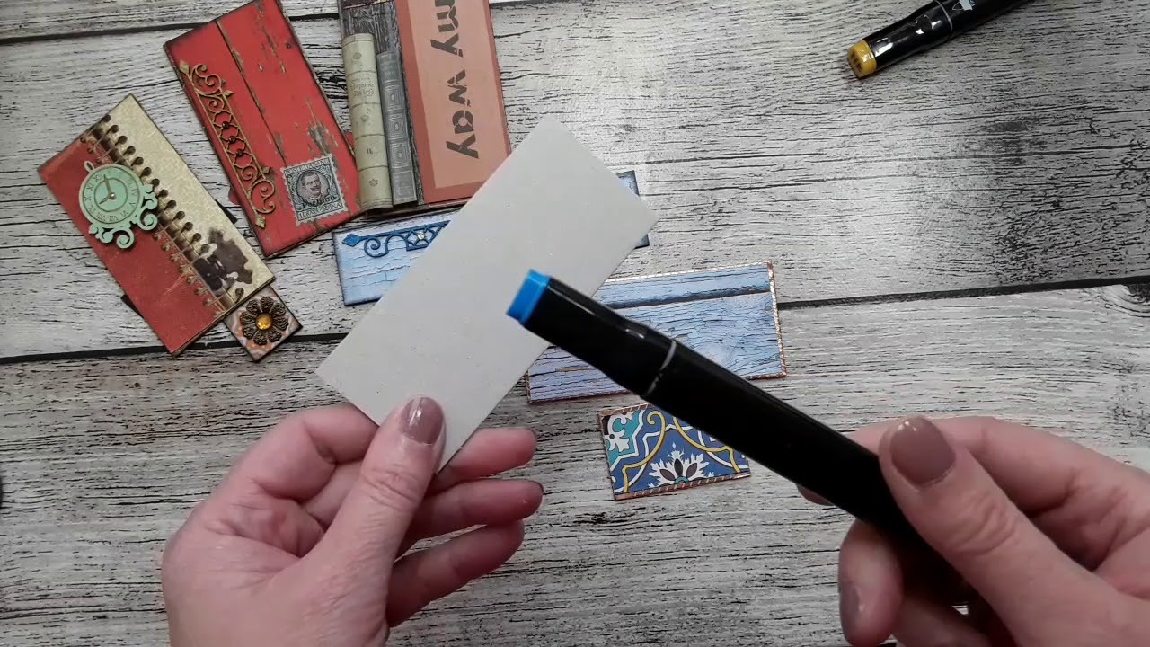 #Upcycling - Aus Graupappe eigene Chipboard's basteln