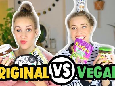 VEGANES vs NICHT Veganes Essen | Food CHALLENGE