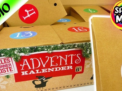 Adventskalender BASTELN von Kosmos - Alles Könner Kiste - 24 Mini Bastelprojekte Weihnachtsdeko DIY