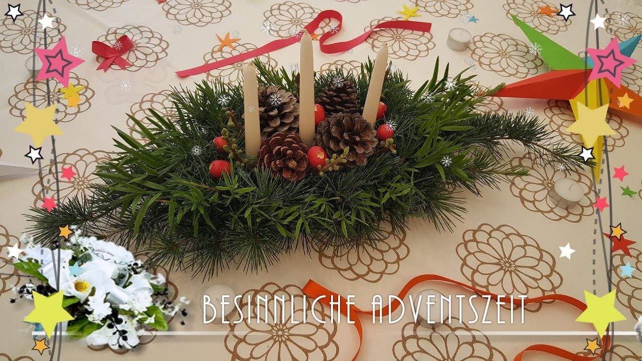 Adventskranz Basteln: | DIY | Selber machen | Weihnachtsdeko trend 2017 [How to] Deko Kitchen