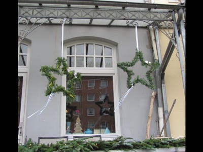Metallstern als Weihnachtsdeko bauen