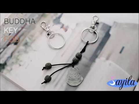 Schmuck basteln - Buddha Key Fob (DIY-Anleitung by Sayila)